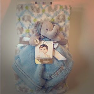 Blanket and elephant lovie